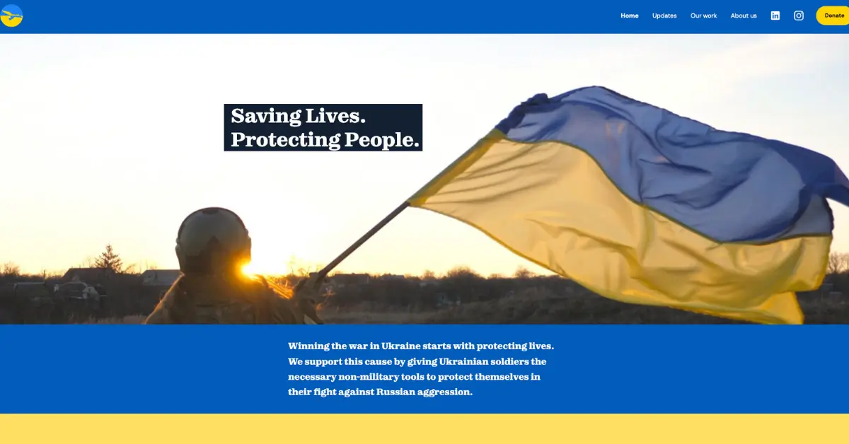 MSS Defence unterstützt ukrainische Marinesoldaten mit Schutzausrüstung
