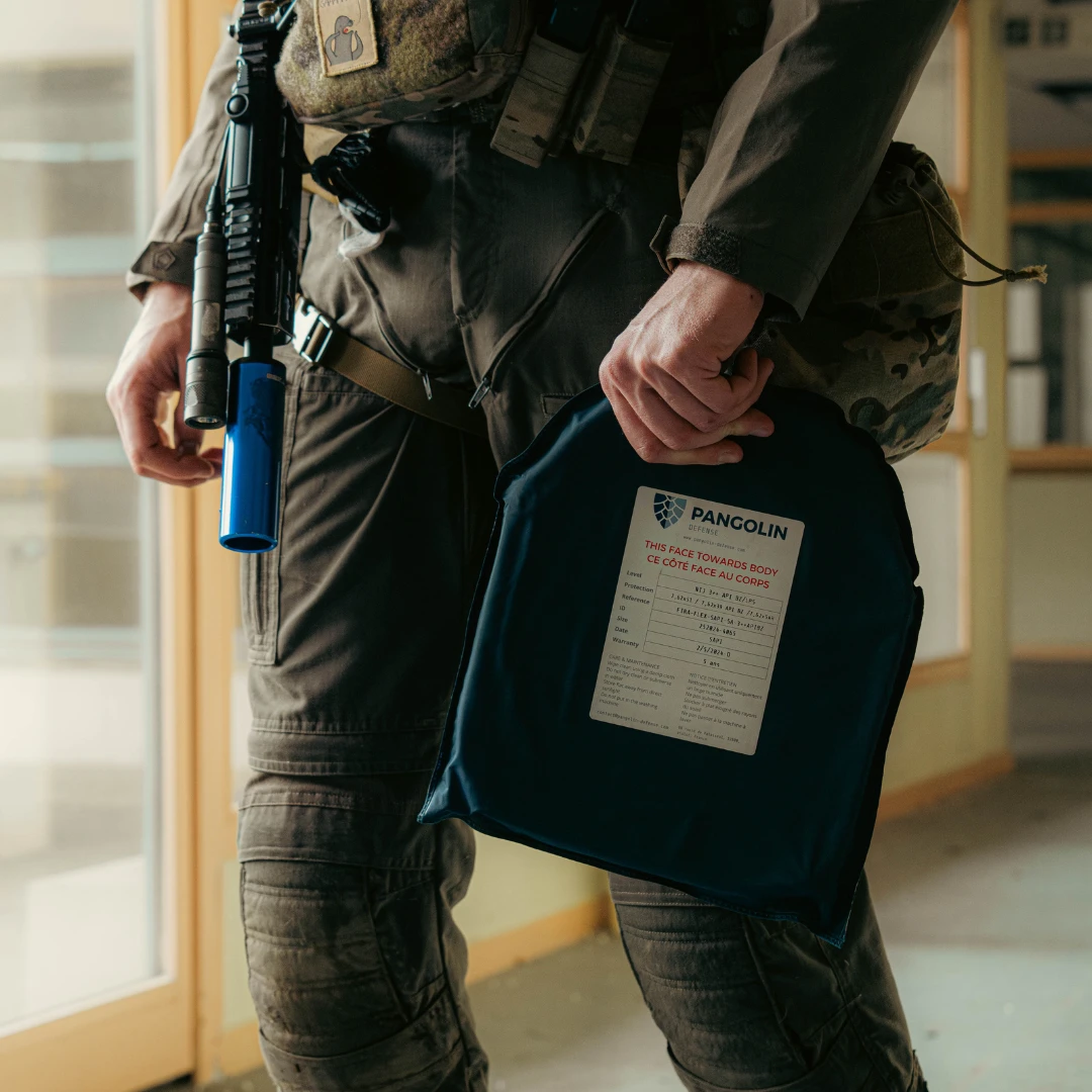PANGOLIN FLEXIBLE BALLISTIC PLATES NIJ III++ SS109 / VPAM 7 - imagine 9