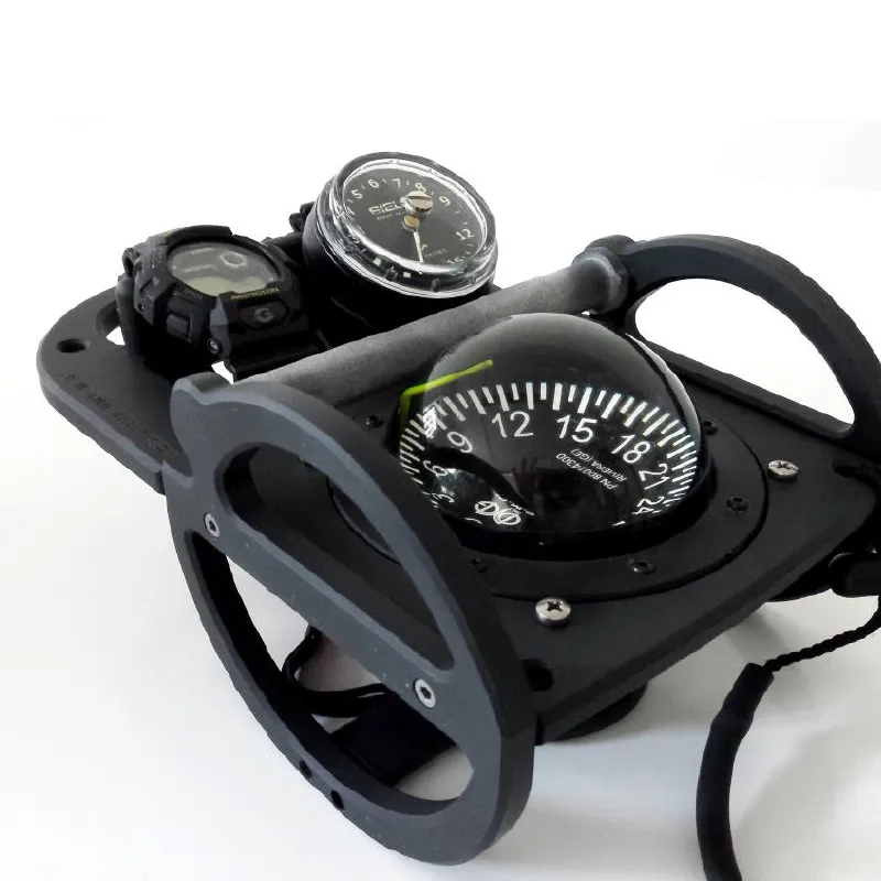 SIEL PRIMO Nav underwater navigation dashboard with bottom timer, compass and GPS